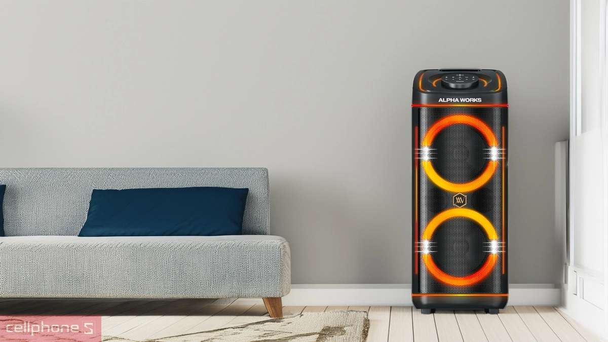 Thiết kế loa Party Alpha Works GENBEAT 520