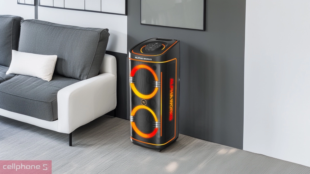 Kết nối loa Party Alpha Works GENBEAT 520