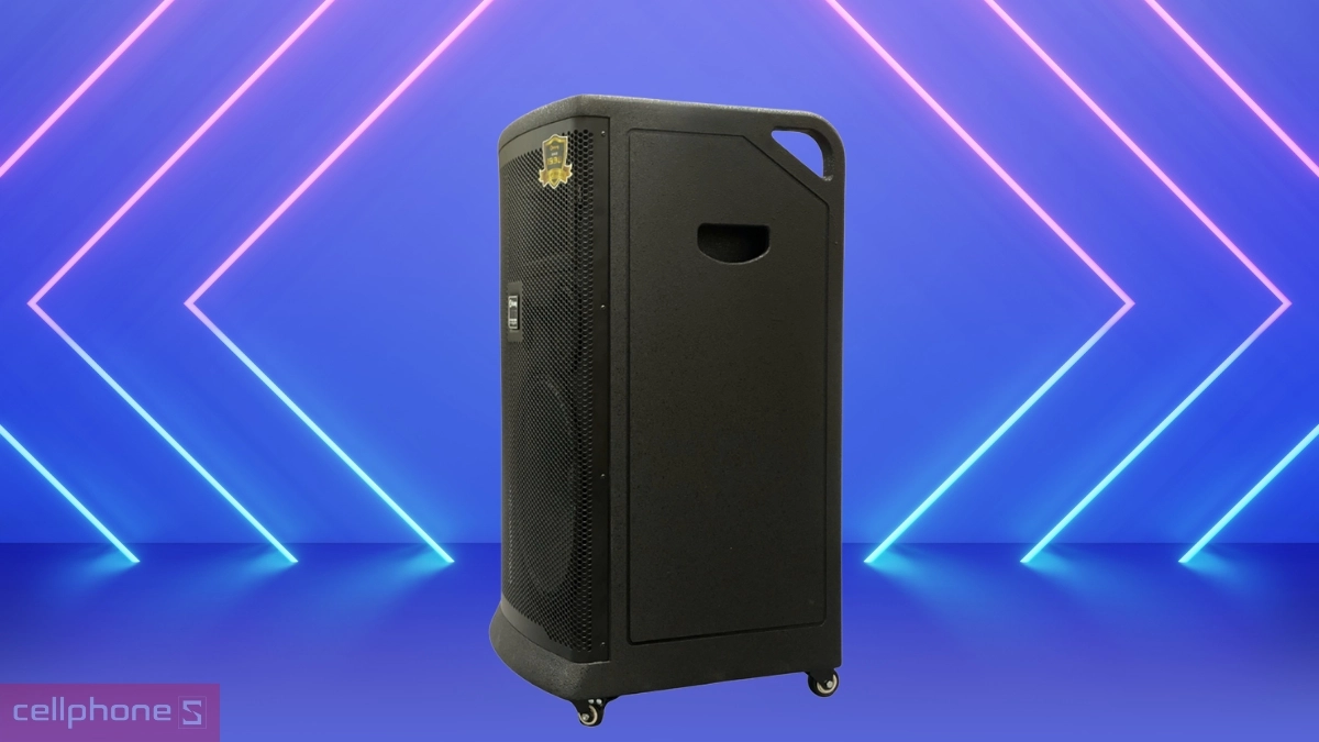 Loa Arirang MK6 Max được tích hợp viên pin lớn 12V - 12Ah