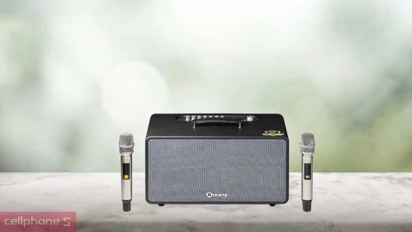 Hệ thống loa, công nghệ và công suất của loa karaoke xách tay Arirang MB2S