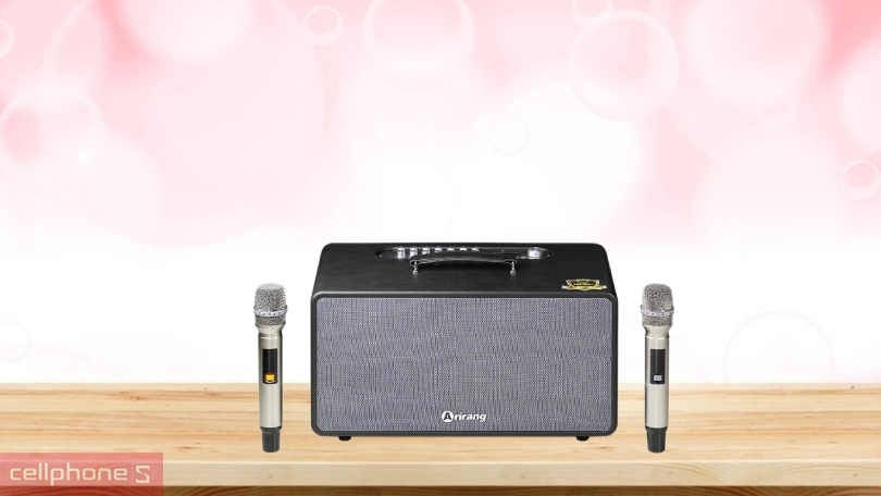 Thiết kế, màu sắc của loa karaoke xách tay Arirang MB2S