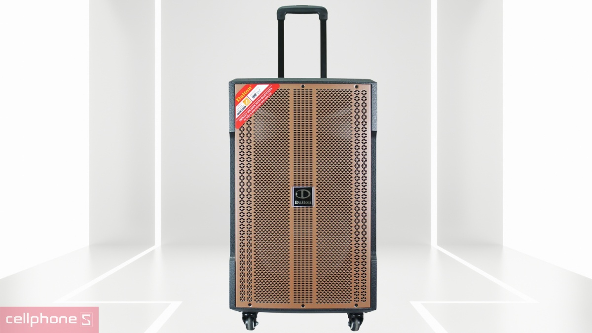 Thiết kế thân gỗ MDF của Loa kéo Dalton TS-12G380N