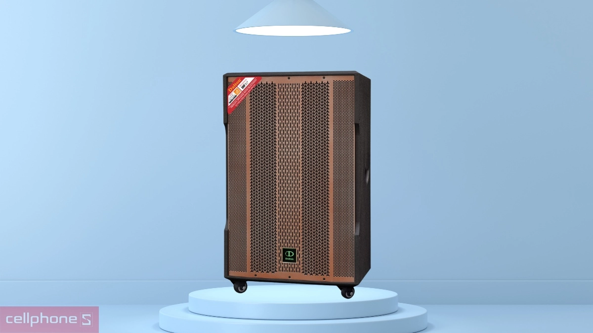 Kết cấu thùng loa gỗ MDF của loa nhạc sống Dalton TS-18A1800