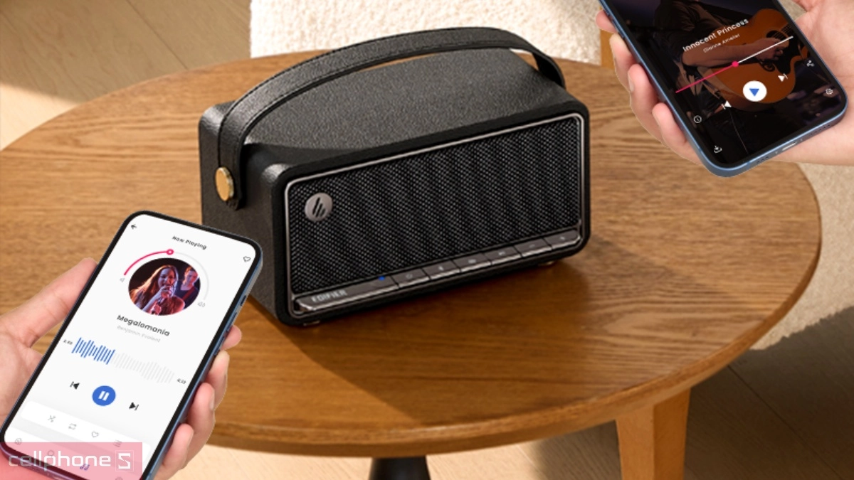 Loa Bluetooth Edifier MP330 hỗ trợ Bluetooth 6.0