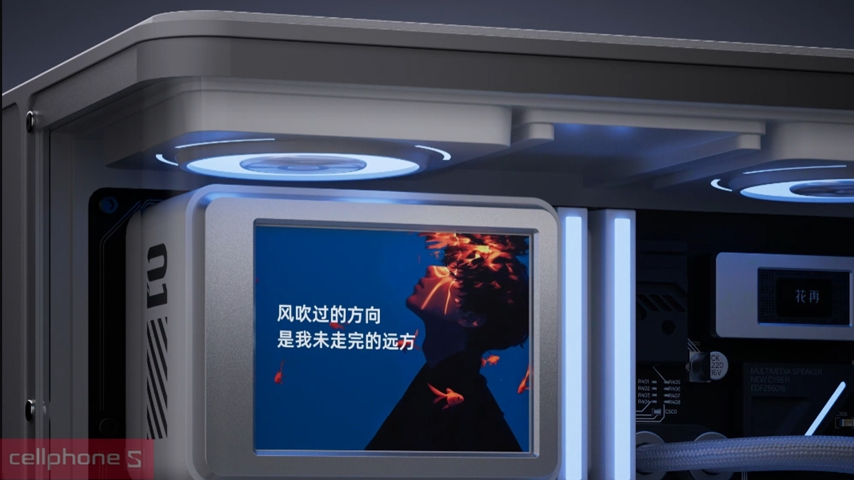 Màn hình hiển thị rõ nét của loa Bluetooth Edifier New Cyber