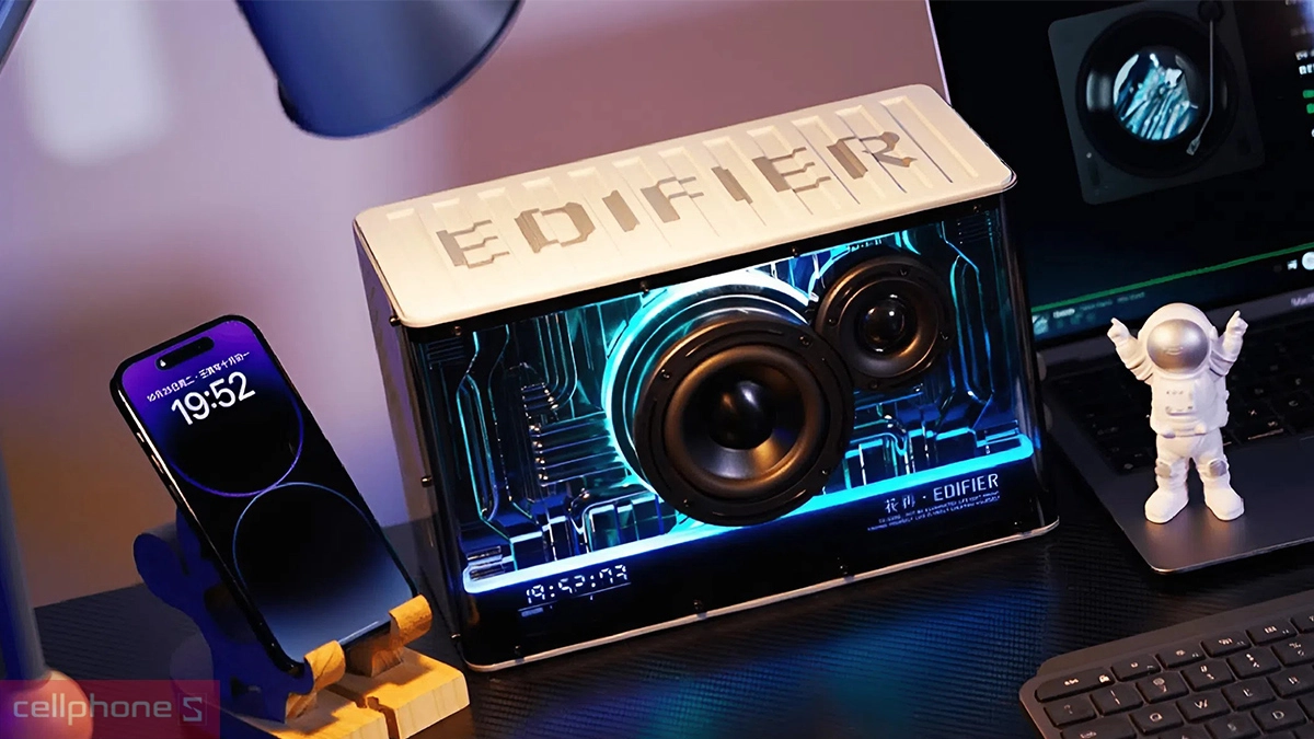 Edifier QR/QD rực rỡ với dải đèn LED RGB