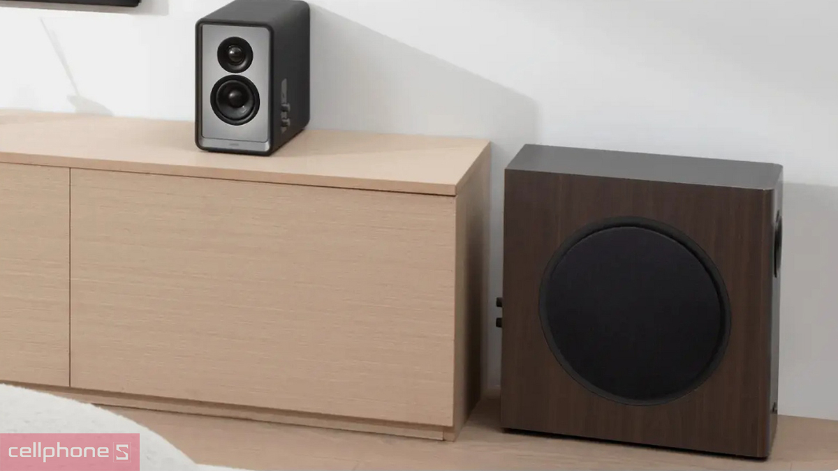 Thiết kế loa Edifier T5S 70 W Powered Subwoofer