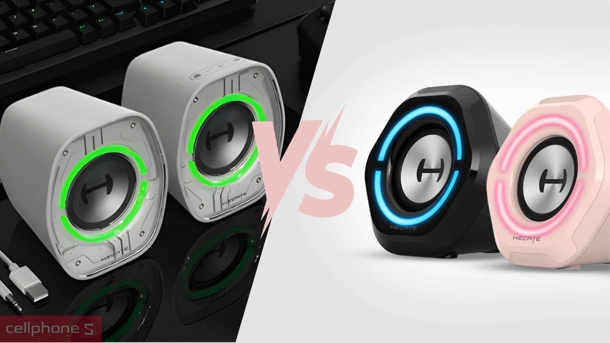 So sánh loa vi tính Edifier G1000 II và EDIFIER HECATE G1000