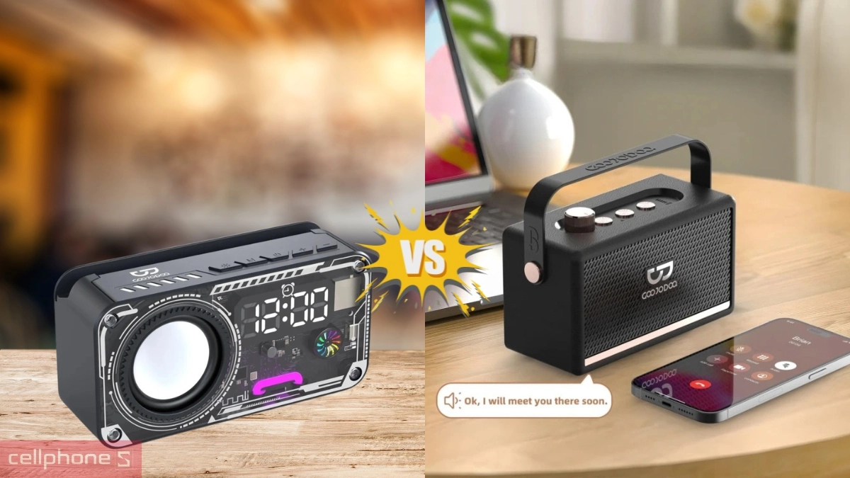 So sánh loa Bluetooth GOOJODOQ AB4088 và loa Bluetooth GOOJODOQ AB4086