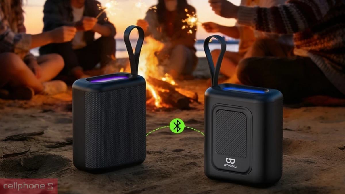 Kết nối loa Bluetooth GOOJODOQ AB4094