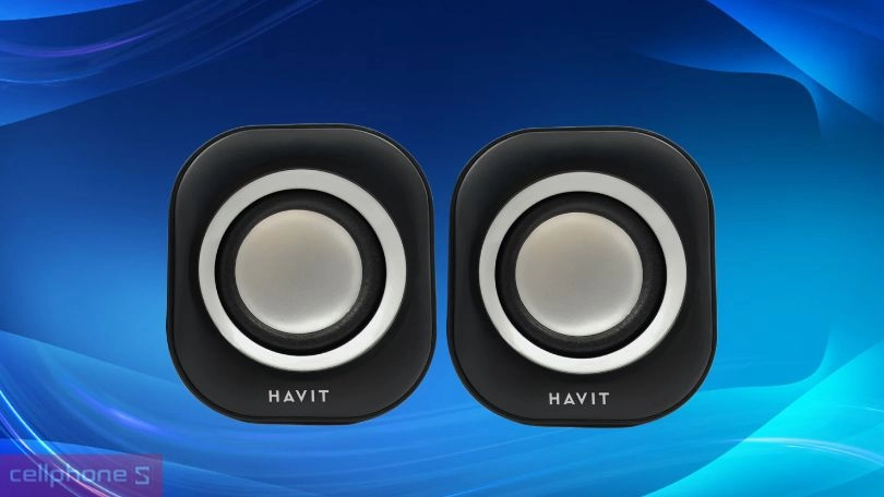 Loa Bluetooth Havit SK704 không lo gián đoạn khi sử dụng nhờ vận hành bằng nguồn điện USB tiện lợi