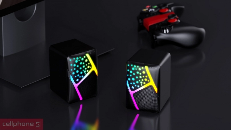 Thiết kế loa Bluetooth Havit SK763