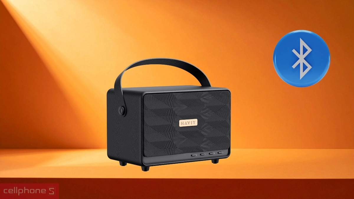 Đa dạng kết nối với loa Bluetooth Havit SK907BT