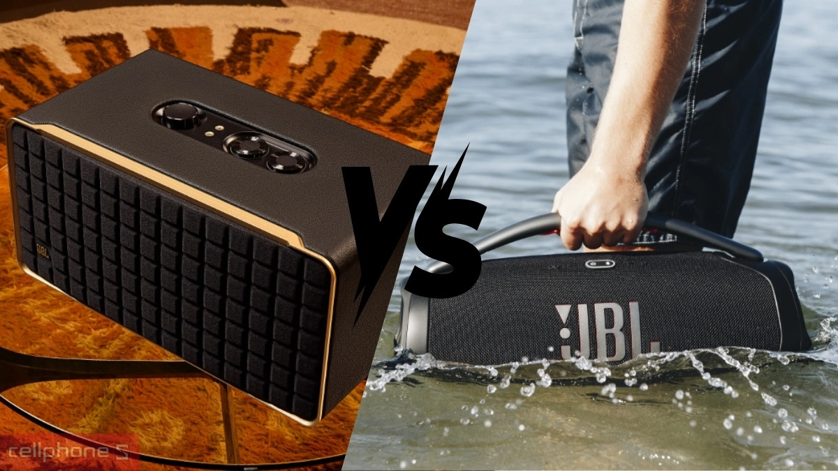 So sánh hai dòng loa JBL theo thiết kế và tính năng 