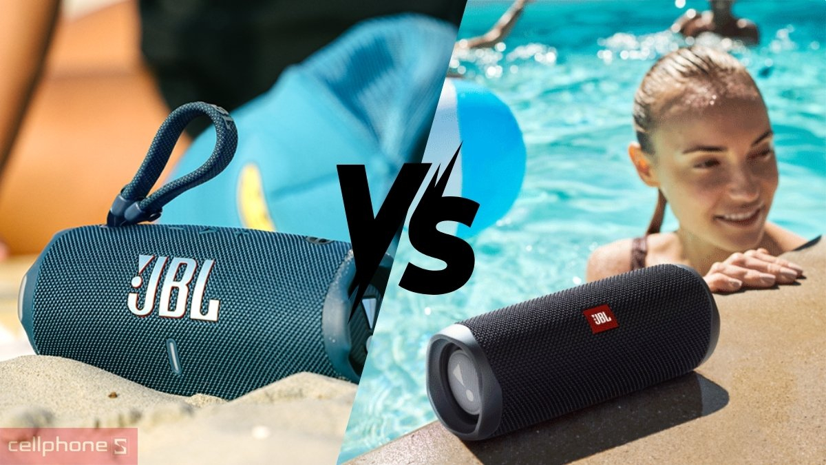So sánh tính năng giữa hai dòng loa Bluetooth JBL