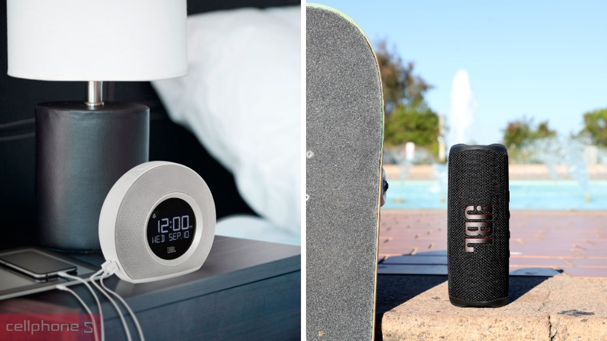 Thiết kế khác biệt giữa mẫu Horizon với Flip của JBL