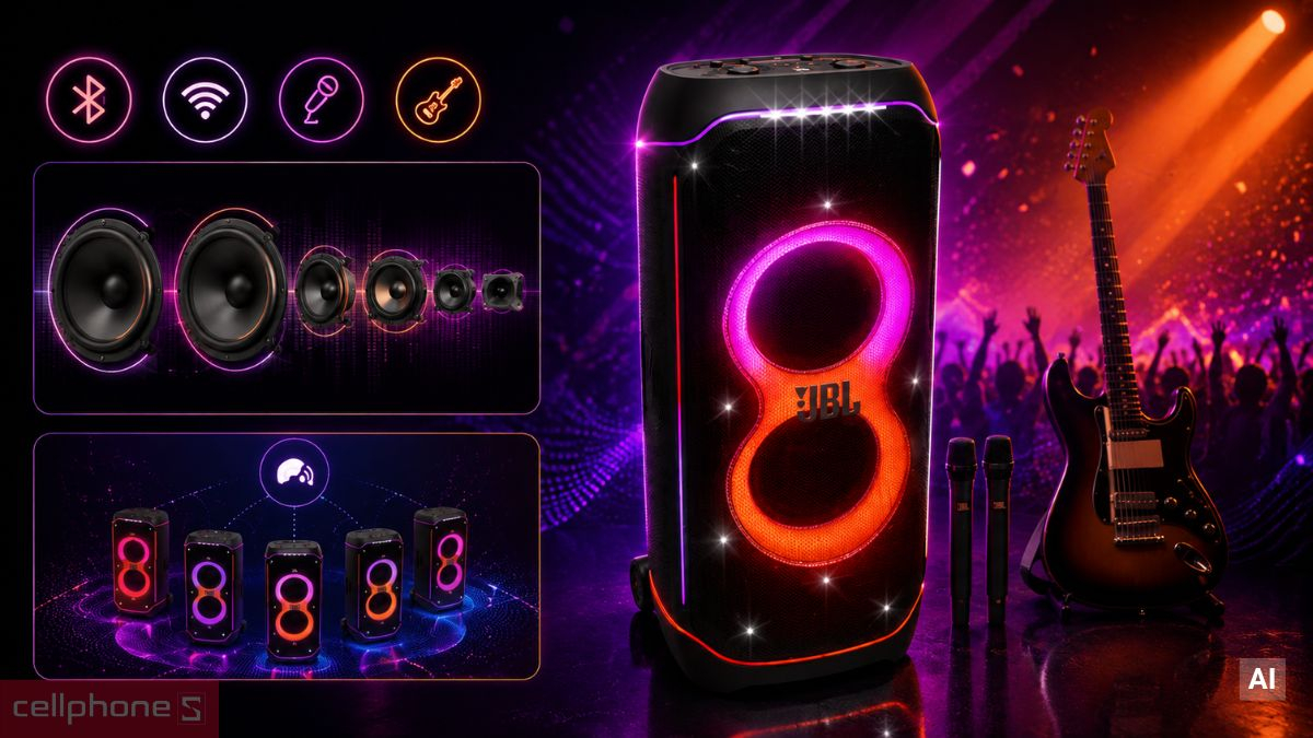 JBL PartyBox Ultimate cho những bữa tiệc sôi động