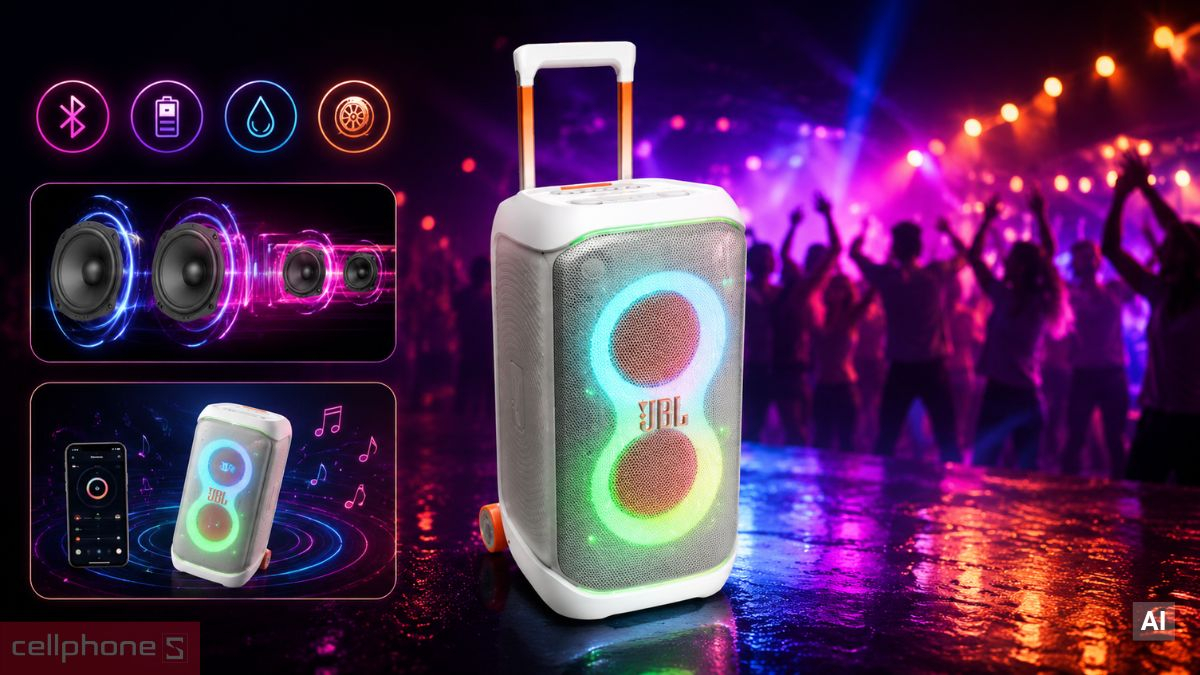 JBL PartyBox Stage 320 khuấy động mọi cuộc vui