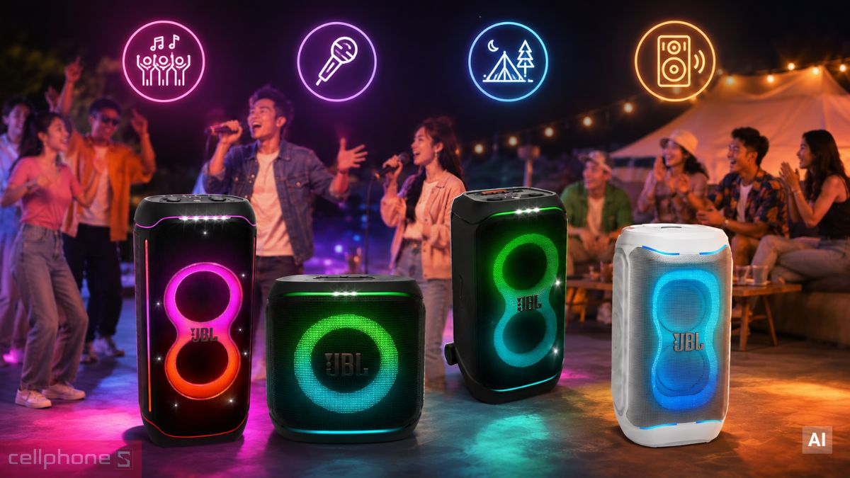 JBL PartyBox phù hợp cho người yêu tiệc tùng, tụ họp