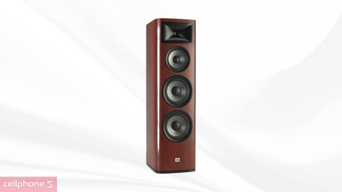 Thiết kế 3 đường tiếng với driver nén, midrange và củ loa bass