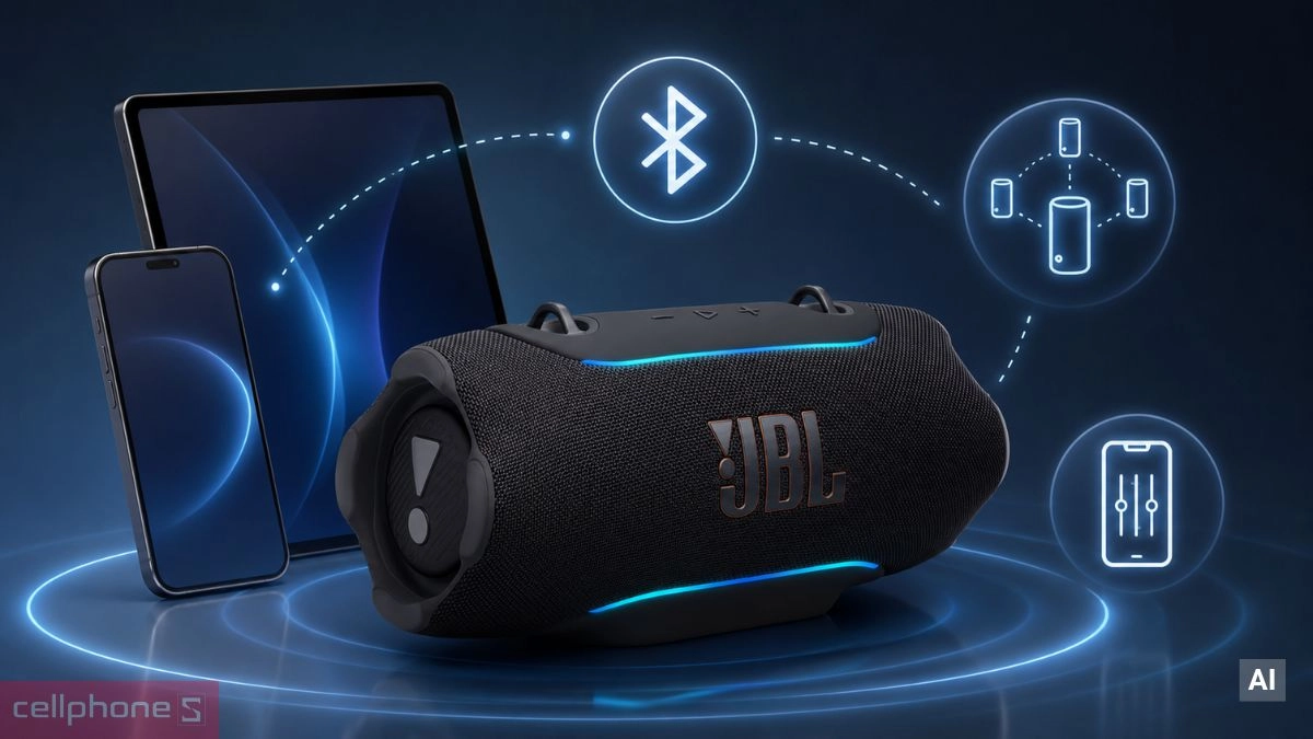 Kết nối Bluetooth ổn định trên JBL Xtreme