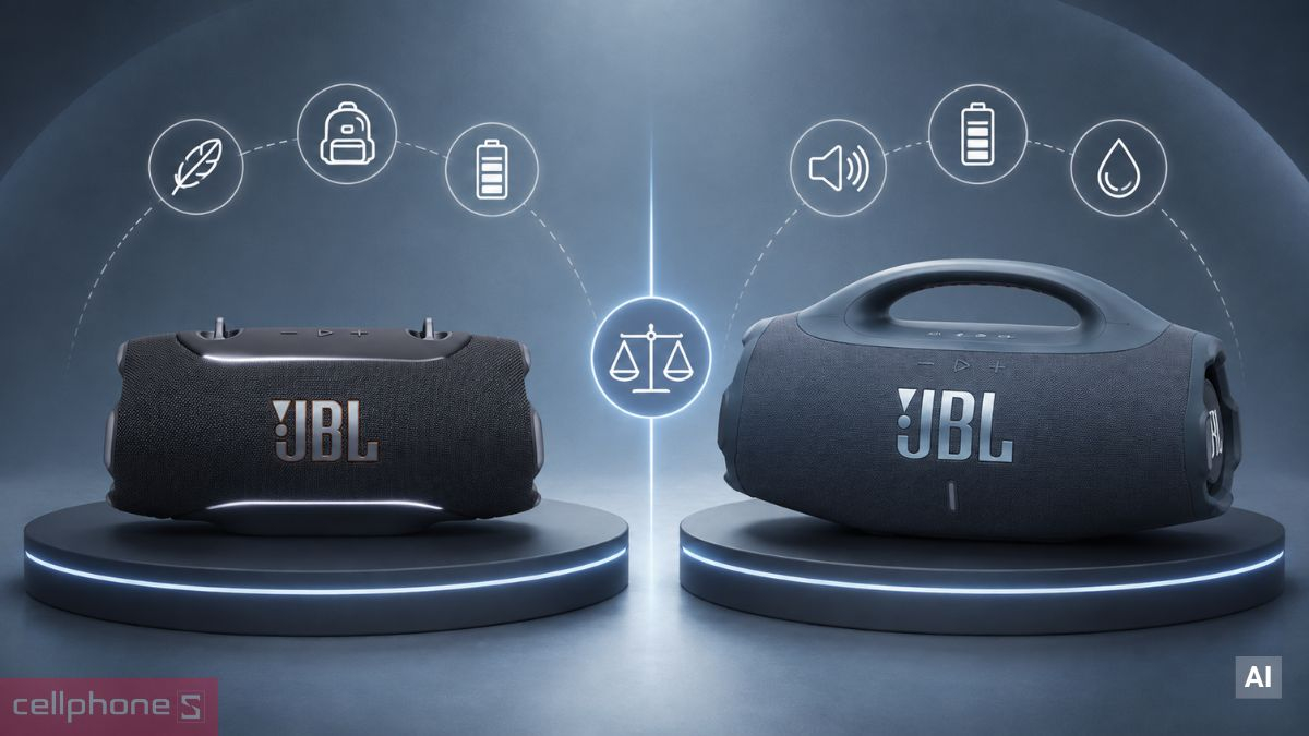 JBL Xtreme Series VS JBL Boombox Series