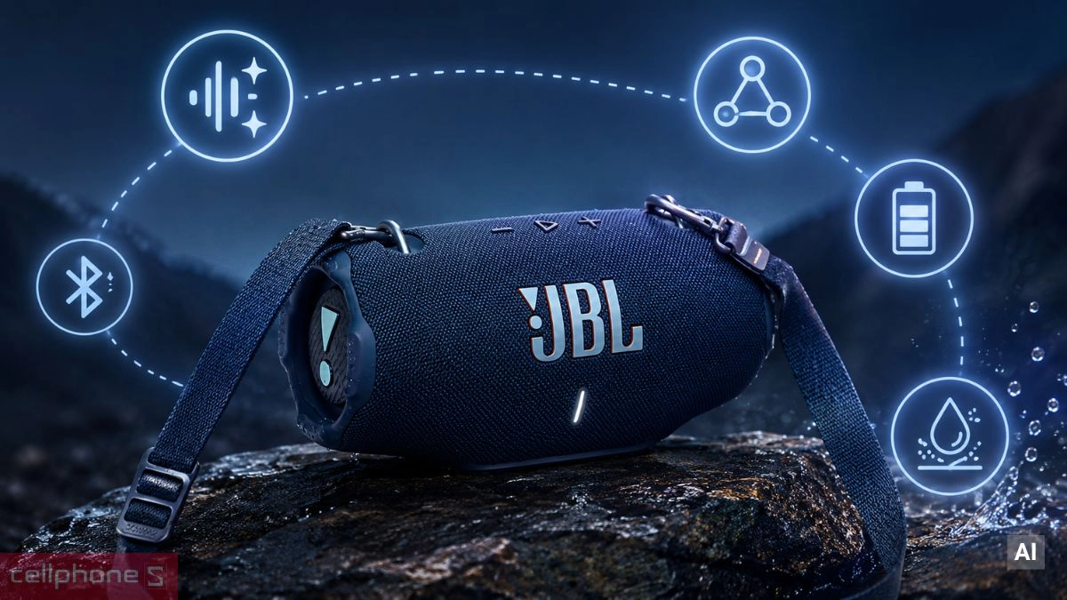JBL Xtreme 4 - Âm thanh mạnh mẽ
