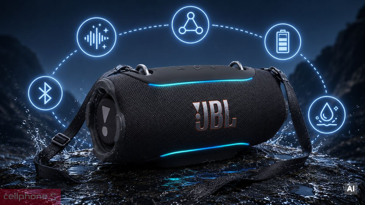 Âm thanh bùng nổ cùng JBL Xtreme 5