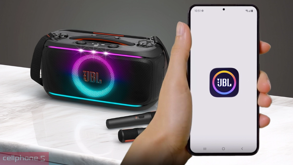 Hướng dẫn kết nối loa JBL PartyBox On The Go 2