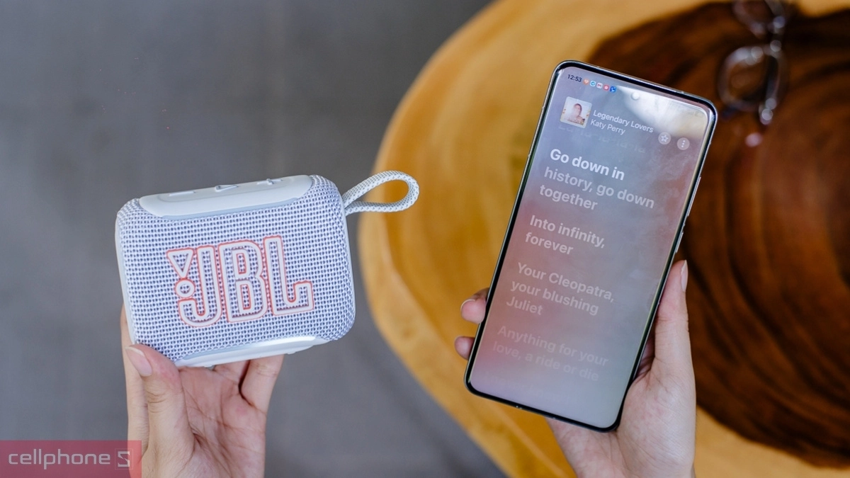JBL Go được sở hữu công nghệ JBL Pro Sound
