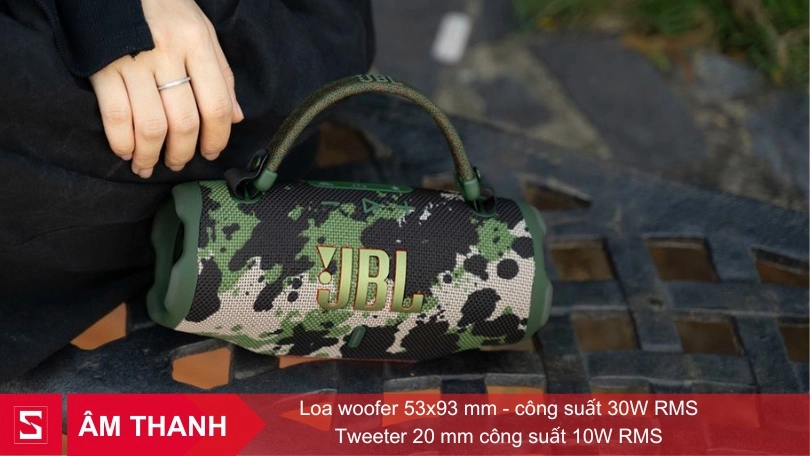 Công suất loa bluetooth JBL Charge 6