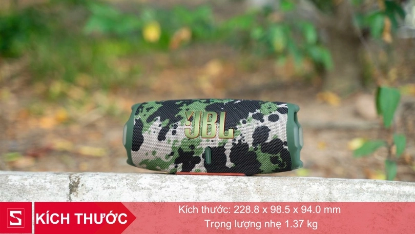 Thiết kế loa bluetooth JBL Charge 6