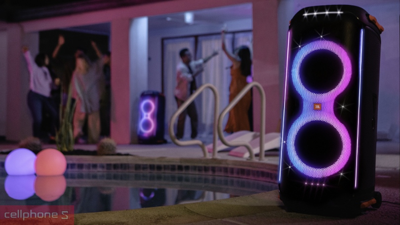 Kết nối loa bluetooth JBL Partybox 500