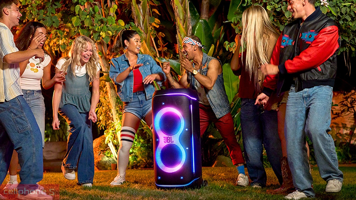 Thiết kế  loa Bluetooth JBL Partybox 720