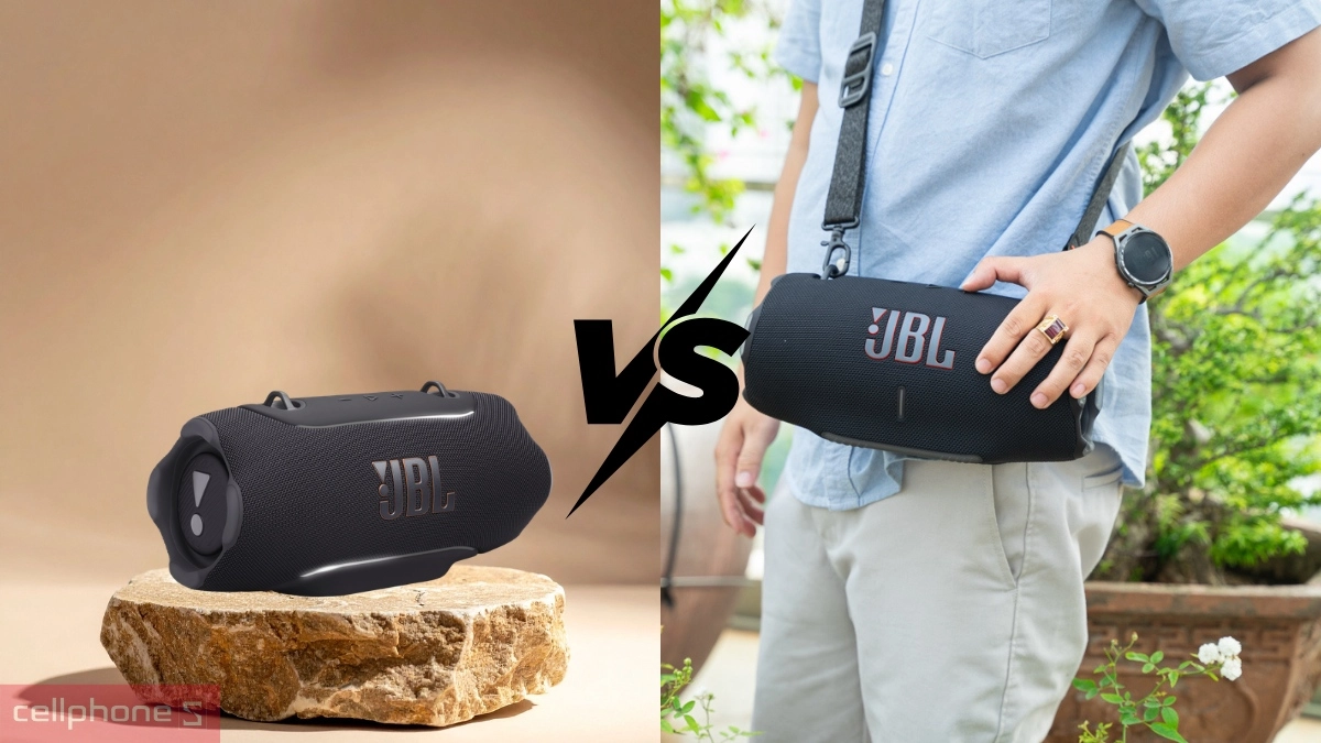 So sánh loa Bluetooth JBL Xtreme 5 với loa Bluetooth JBL Xtreme 4