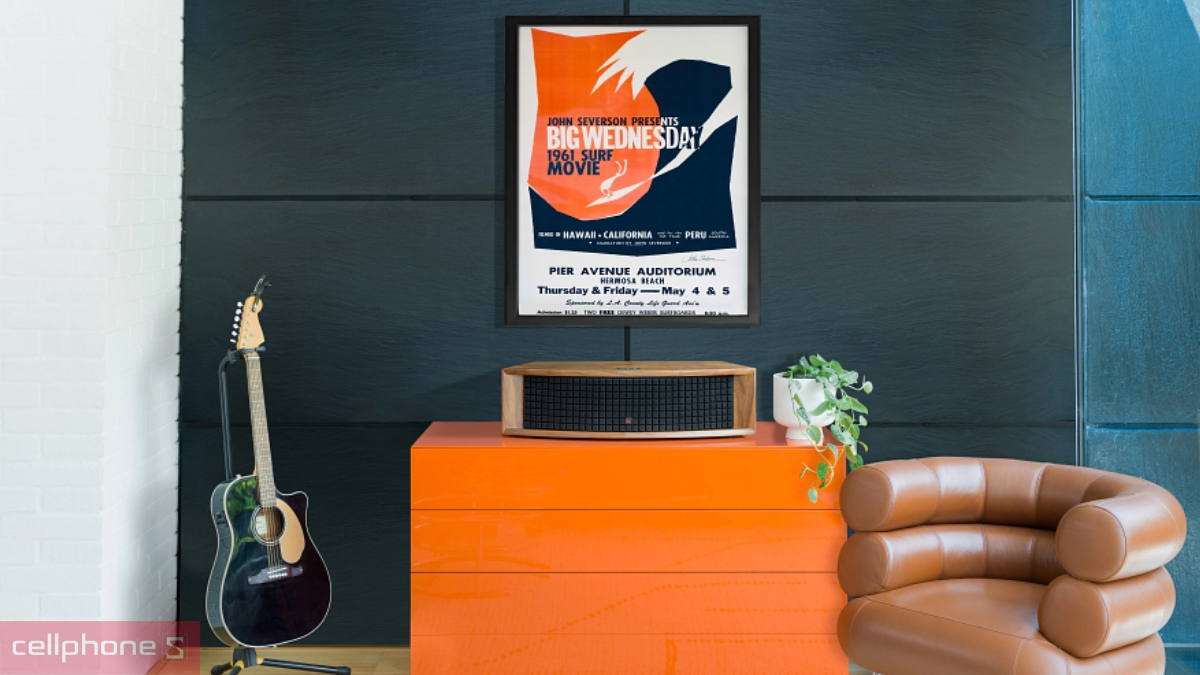 Thiết kế vintage gỗ óc chó của Loa JBL L75ms Music System (350W)