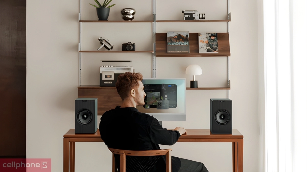 Thiết kế loa KEF Coda W