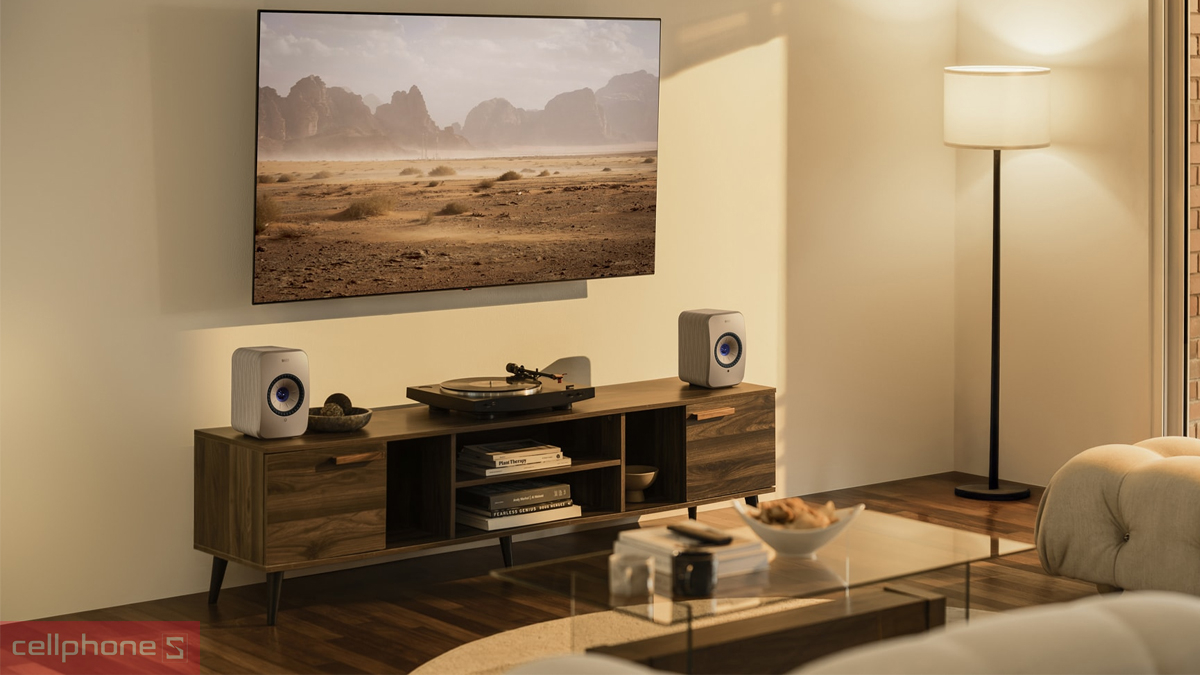 Kết nối loa KEF LSX II