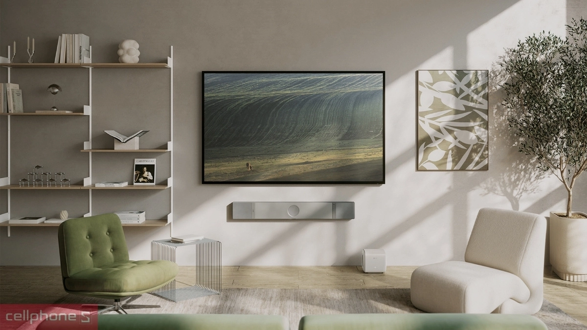 Thiết kế loa KEF Soundbar XIO
