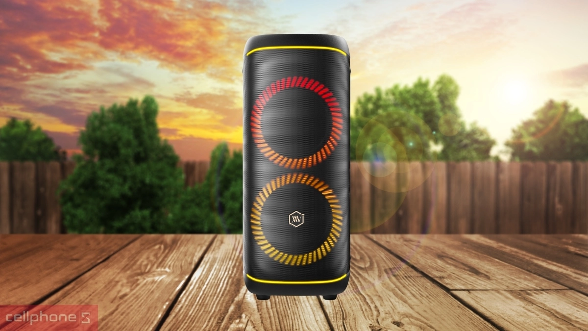 Chất âm loa party Alpha Works GENBEAT 120