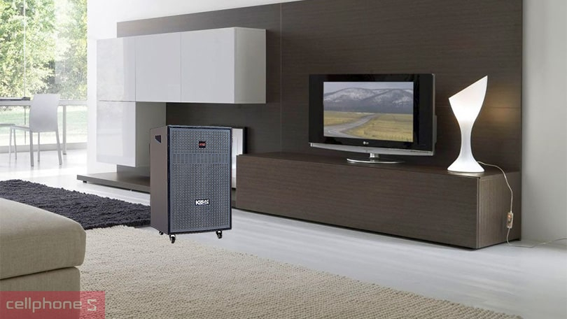 Công suất loa kéo Karaoke ACNOS CB405GR