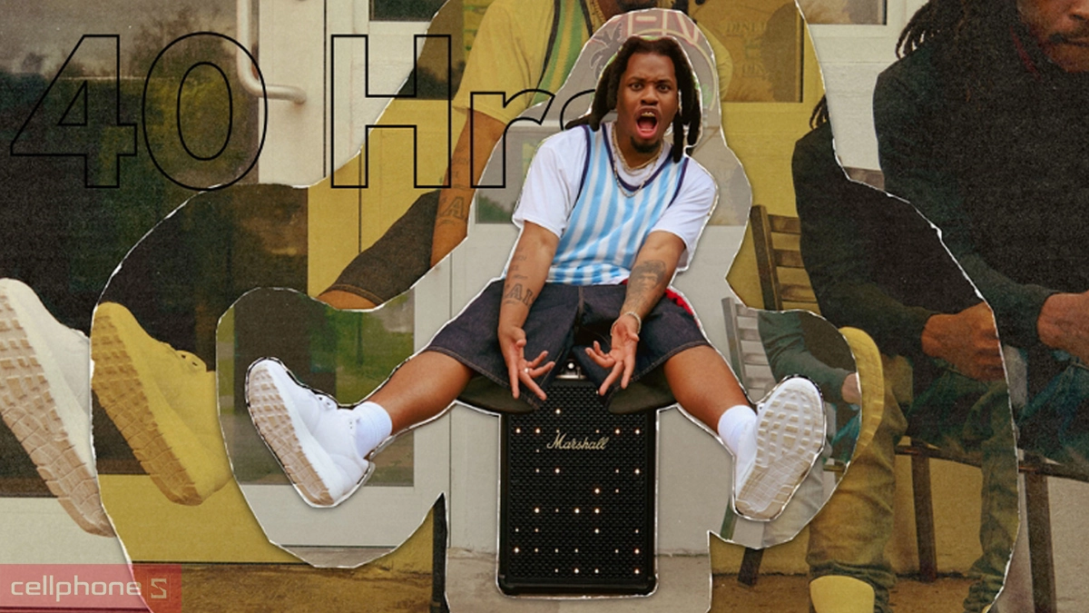 Bromley 750 hoạt động bền bỉ đến 40 giờ phát nhạc