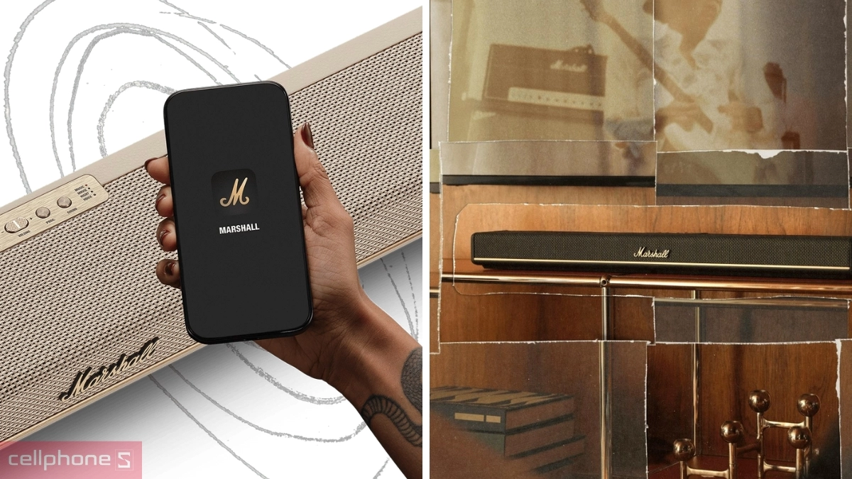 Âm thanh loa Soundbar Marshall Heston 60 