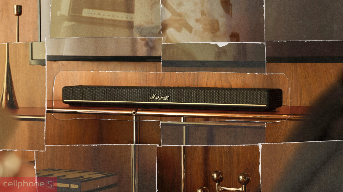 Tái hiện âm thanh chân thực loa Soundbar Marshall Heston 60