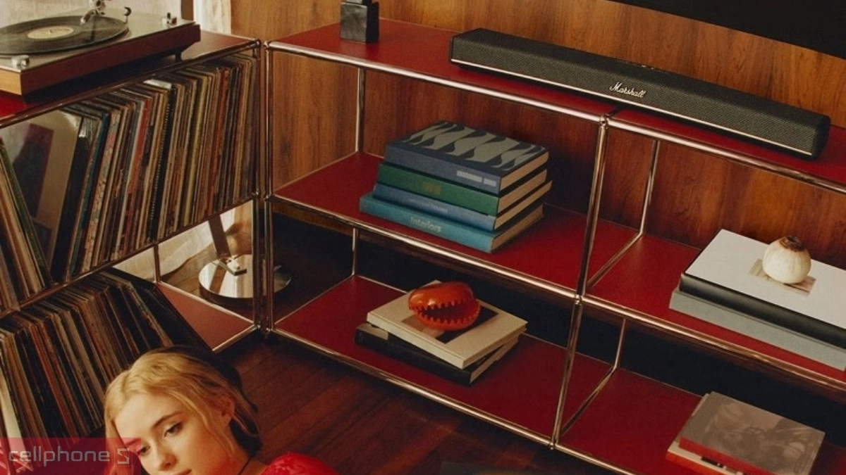 Thiết kế loa Soundbar Marshall Heston 60