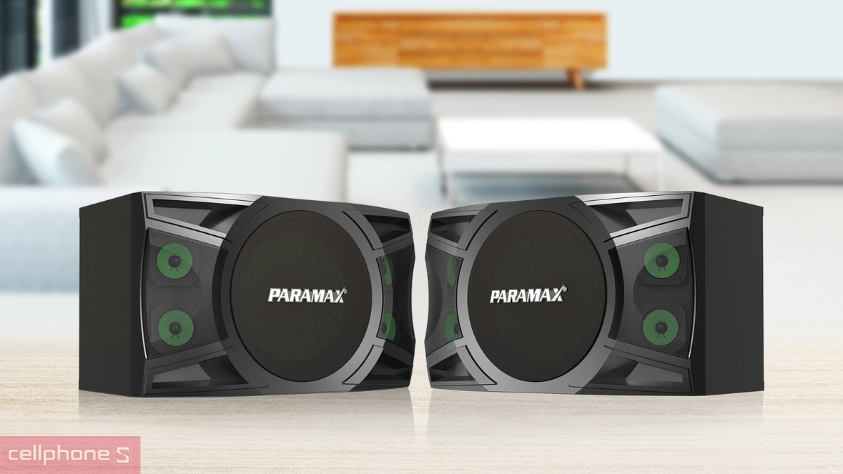 Thiết kế loa karaoke Paramax P-1000