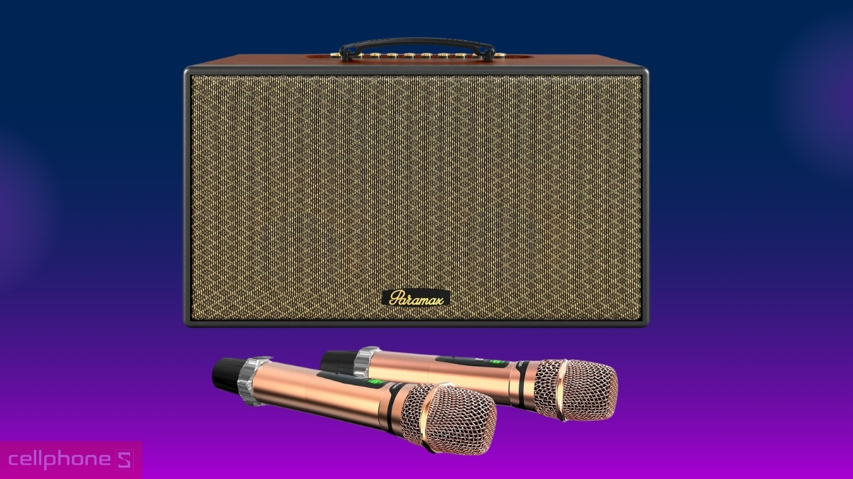 Các tính năng công nghệ hiện đại của loa karaoke xách tay Paramax Aura