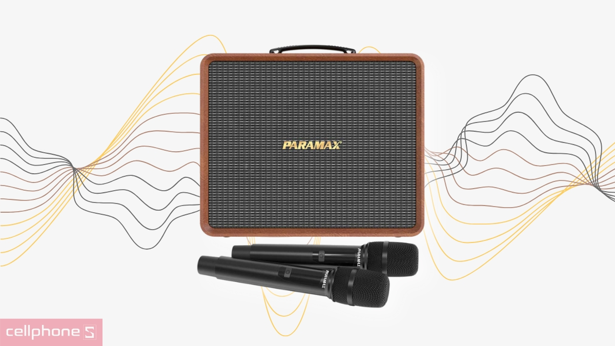 Thiết kế loa karaoke xách tay Paramax Sonus