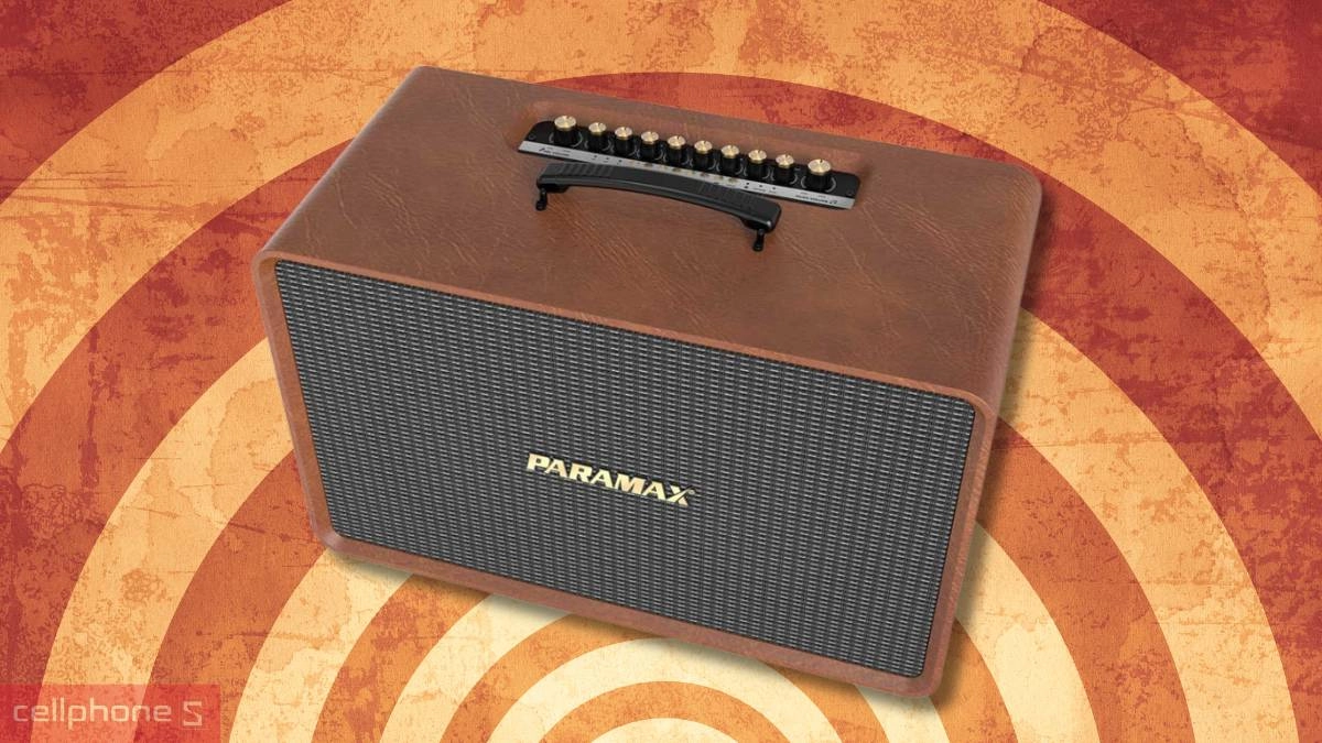 Thiết kế loa karaoke xách tay PARAMAX Sonus R