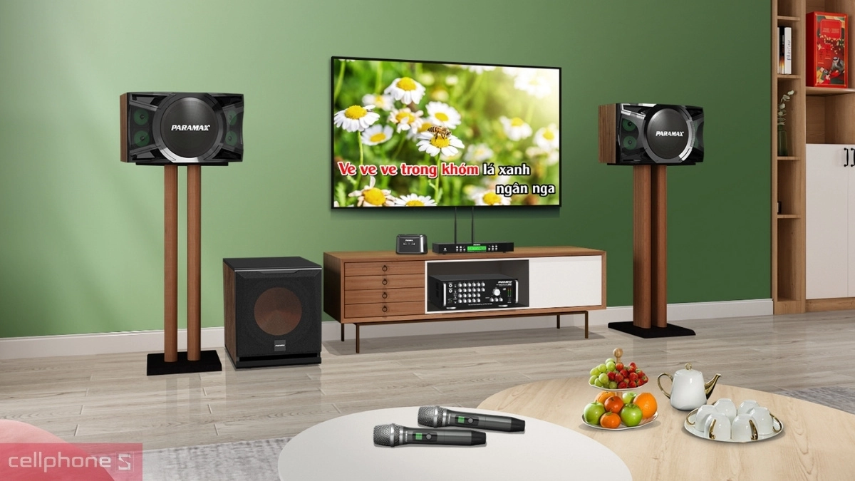 Dòng loa Paramax dành cho gia đình